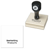 2,5" x 2,5" Gummistempel (Stempel)