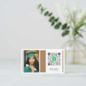 2,5" x 2,5" Umschließungskarte Begleitkarte (Stehend Vorderseite)