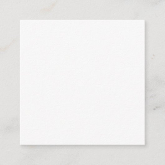 2,5" x 2,5" Umschließungskarte Begleitkarte (Vorderseite)