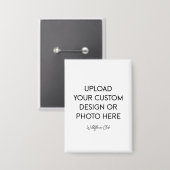 2.5" x 3.5" Personalize Button (Vorderseite/Rückseite)