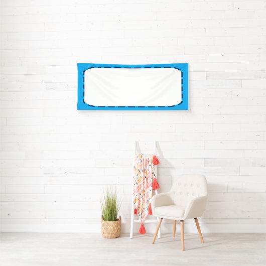 2.5' x 6' Banner DIY-Vorlage TEXT-FOTO-BILD hinzuf (Insitu)