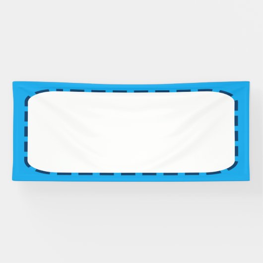 2.5' x 6' Banner DIY-Vorlage TEXT-FOTO-BILD hinzuf (Horizontal)