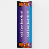 2,5' x 8' Afrozentrisches Banner (Vertikal)