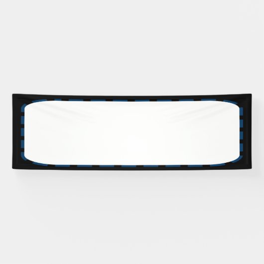 2,5' x 8' Schablone der Fahnen-DIY addieren Banner (Horizontal)