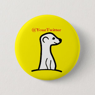 2,5 Zoll Knopf mit MeerKat Logo Button