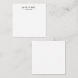 2,5 Zoll x 2,5 Zoll flatter Note Card - Florida Mitteilungskarte