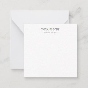 2,5 Zoll x 2,5 Zoll flatter Note Card - Südosten Mitteilungskarte