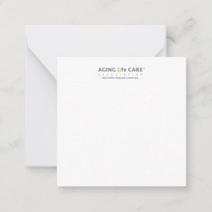 2,5 Zoll x 2,5 Zoll flatter Note Card - Western Mitteilungskarte
