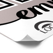 2.5X3IN Foto Mitarbeiter des Monats Anzeige Poster (Ecke)