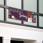 2.5'x6' Business Announction Plum Lila Rose gehen Banner (Äußeres Gebäude)