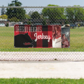 2,5'x6' Geschäftsankündigung Red Buffalo Bären Bla Banner (Insitu)