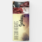 2.5'x6' Geschäftsankündigung Sunrise Pathway Walki Banner (Vertikal)