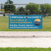 2.5x6 Kampagne - Banner für Gewaltlosigkeit (Insitu)