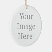 2,87" Durchmesser Keramik Ornament (Rechts)