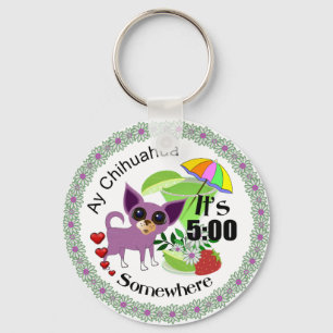 $2,95 Ay-Chihuahua-Margaritaschlüsselwächter Schlüsselanhänger