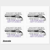 2. Abänderung Rechteck-Aufkleber Rechteckiger Aufkleber (Blatt)