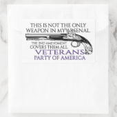 2. Abänderung Rechteck-Aufkleber Rechteckiger Aufkleber (Tasche)