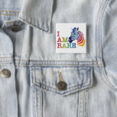2" Abzeichen - Ich bin selten Button (Beispiel)