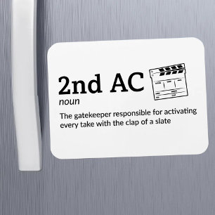 2. AC Definition - Kamerateam 3" x 4" Flex Magnet