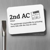2. AC Definition - Kamerateam 3" x 4" Flex Magnet