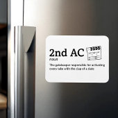 2. AC Definition - Kamerateam 3" x 4" Flex Magnet