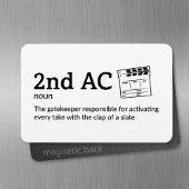 2. AC Definition - Set Life 4" x 6" Flex Magnet