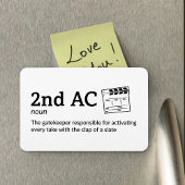 2. AC Definition - Set Life 4" x 6" Flex Magnet