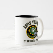 2. ACR mit OH-58 Zweifarbige Tasse (VorderseiteRechts)