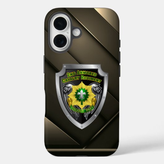 2. ACR Rüstkavalry Regiment Case-Mate iPhone Hülle (Rückseite)