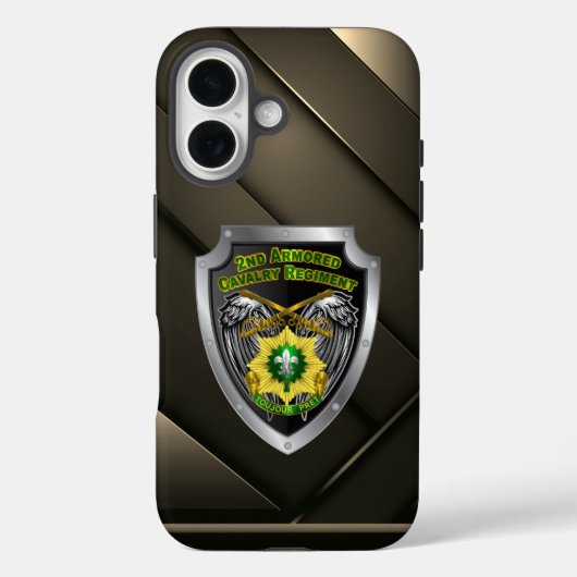 2. ACR Rüstkavalry Regiment Case-Mate iPhone Hülle (Rückseite)