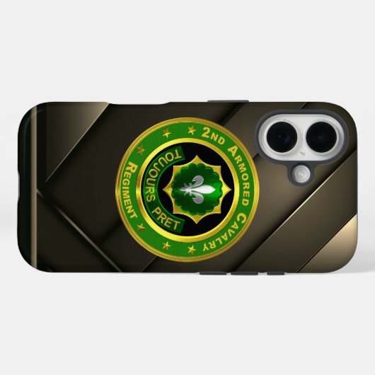 2. ACR Rüstkavalry Regiment Case-Mate iPhone Hülle (Rückseite (Horizontal))