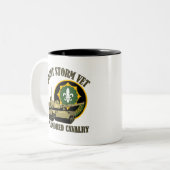 2. ACR-Wüste Storm Vet M1 Tank Zweifarbige Tasse (Vorderseite Links)
