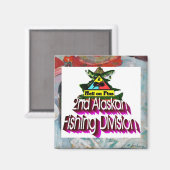 2. Alaskische Fischereidivision Hölle auf Flossen Magnet (Vorderseite/Rückseite)