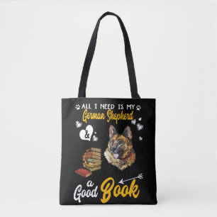 2 Alles, was ich brauche, ist mein deutscher Hirte Tasche
