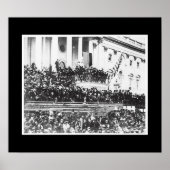 2. Amtseinführung von Präsident Abraham Lincoln Poster (Vorne)