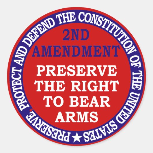 2. Änderung Circle Round Aufkleber (Vorderseite)