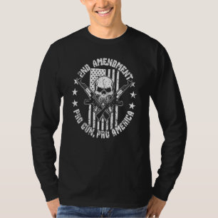 2. Änderung Pro Gun Pro America Usa Pro Guns & F T-Shirt