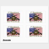 2. Änderung Rechteckiger Aufkleber (Blatt)