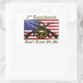 2. Änderung Rechteckiger Aufkleber (Tasche)