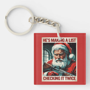 2. Änderung Santa Schlüsselanhänger Gun Rights G