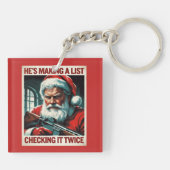 2. Änderung Santa Schlüsselanhänger | Gun Rights G (Rückseite)