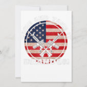 2. Änderung Waffenrechte kommen und nehmen Sie es Save The Date (Rückseite)