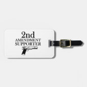 2. ÄNDERUNGS-ANHÄNGER - Gewehrrechte/Konstitution Gepäckanhänger (Vorderseite horizontal)