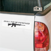 2. Änderungs-Autoaufkleber - AR-15 Autoaufkleber (Auf Lkw)