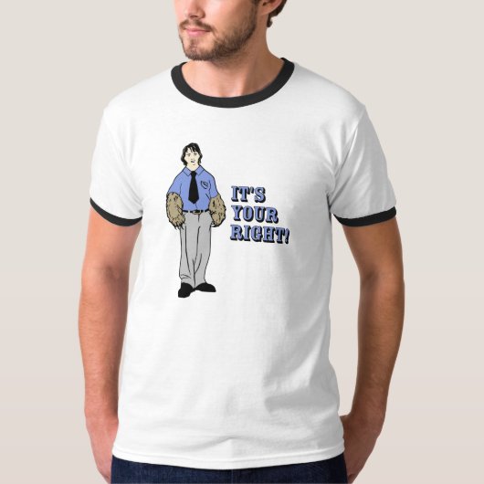 2. Änderungs-Bärn-Arme T-Shirt (Vorderseite)