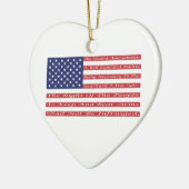 2. Änderungs-Flagge Keramikornament (Links)