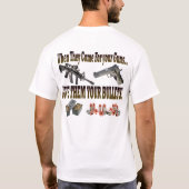 2. Änderungs-Gewehr berichtigt erstklassiges T-Shirt (Rückseite)