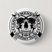 2. Änderungs-Support - Team - Knopf Button (Vorderseite)