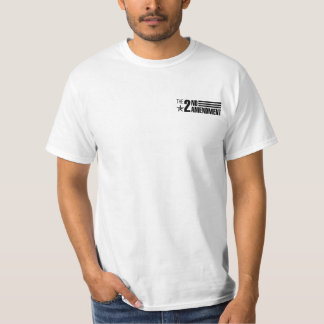 2. Änderungs-T - Shirt-grundlegendes weißes T-Shirt