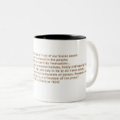 2. Änderungs-Thomas- Zweifarbige Tasse (VorderseiteRechts)